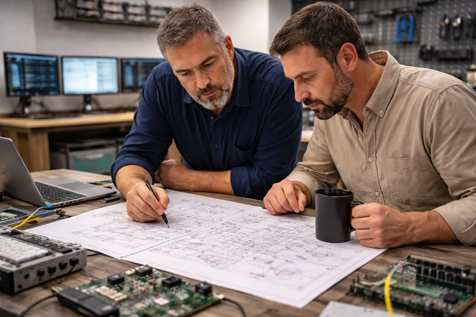 Systro Systems team at work